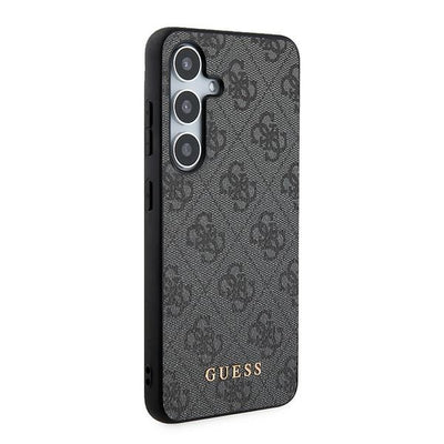 Guess 4G Metal Gold Logo case for Samsung Galaxy S24 - black
