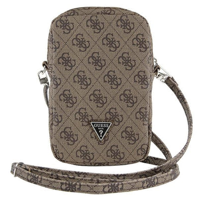 Guess Zip 4G Triangle bag - brown