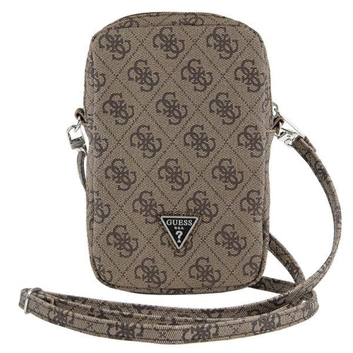 Guess Zip 4G Triangle bag - brown