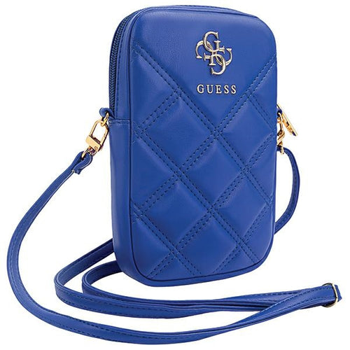 Guess Zip Quilted 4G bag - blue