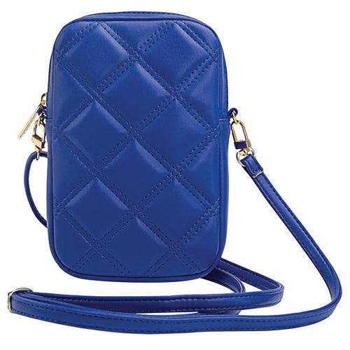 Guess Zip Quilted 4G bag - blue