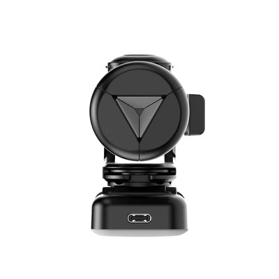 Selfie stick WC13YDS telescopic tripod 1.3m with double lamp and phone holder - black — Hurtel