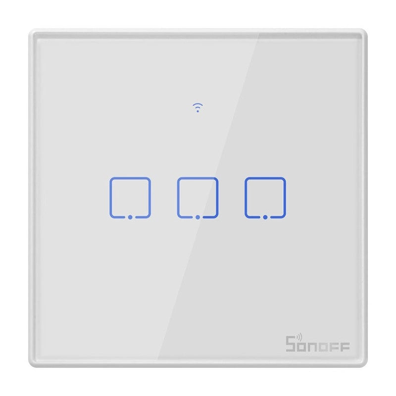 Smart Switch WiFi + RF 433 Sonoff T2 EU TX (3-channel)