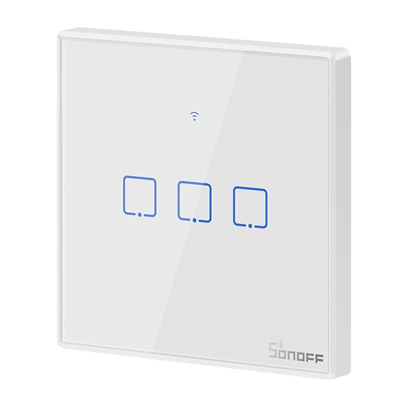 Smart Switch WiFi + RF 433 Sonoff T2 EU TX (3-channel)