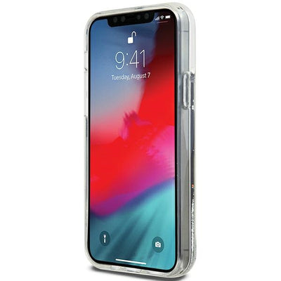 DKNY Liquid Glitter Big Logo iPhone 12 Pro/12 Case - Black