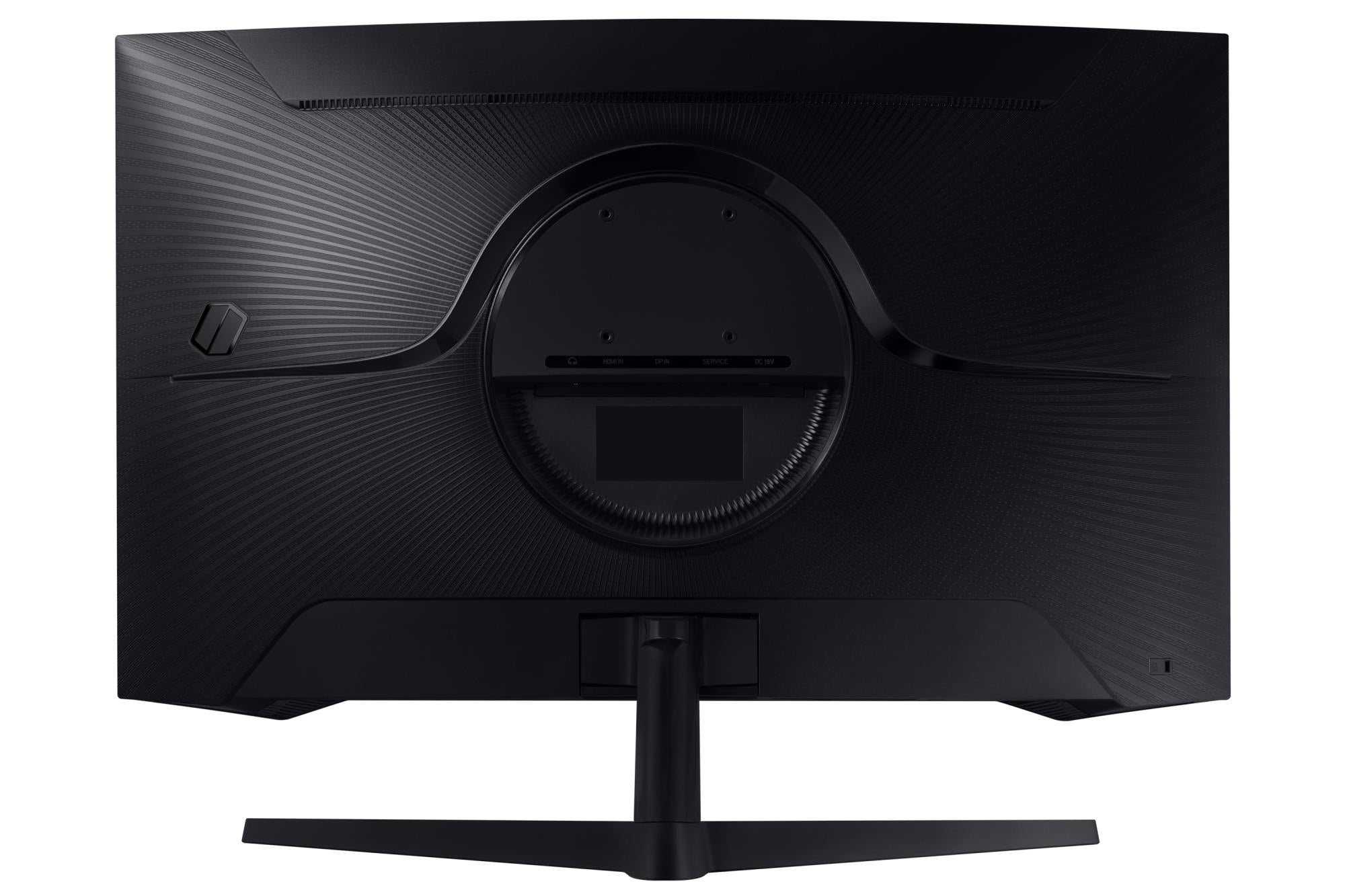 LCD Monitor SAMSUNG Odyssey G5 32" Gaming/Curved Height adjustable Matte Panel VA 2560x1440 16:9 165 Hz 1 ms Colour Black LS32CG552EUXEN