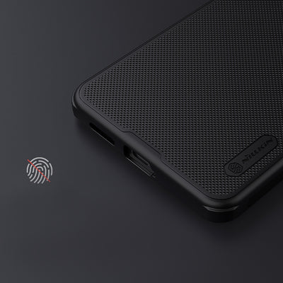 Nillkin Super Frosted Shield Pro Case for Xiaomi Redmi Note 13 Pro 4G / Poco X6 5G - Black