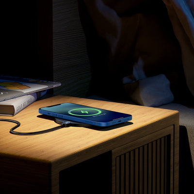 Baseus Digital LED Display Gen 2 BS-W526 inductive charger 15W - black