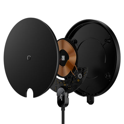 Baseus Digital LED Display Gen 2 BS-W526 inductive charger 15W - black