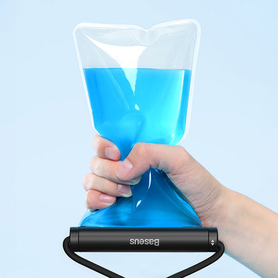 Baseus AquaGlide BS-PC030 case waterproof IPX8 with cylindrical clasp - black