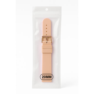 Silicone Strap for Huawei Watch GT2 / GT3 42mm - Beige — Hurtel