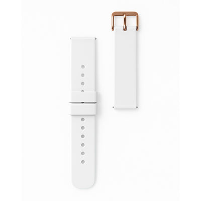 Silicone Strap for Huawei Watch GT2 / GT3 42mm - White — Hurtel