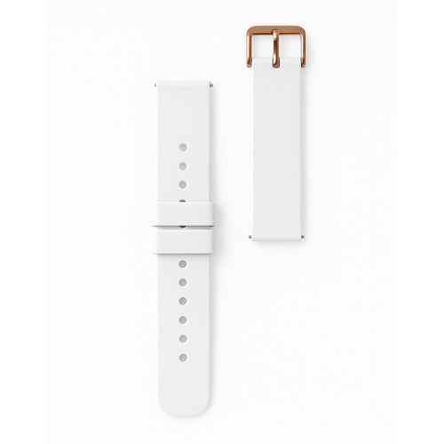Silicone Strap for Huawei Watch GT2 / GT3 42mm - White — Hurtel