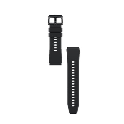 Silicone Strap for Huawei Watch GT 2 / 3 / 4 / 2 Pro / 3 Pro / 4 Pro / GT 2e - Black — Hurtel