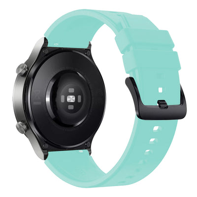 Silicone Strap for Huawei Watch GT 2 / 3 / 4 / 2 Pro / 3 Pro / 4 Pro / GT 2e - Light Green — Hurtel