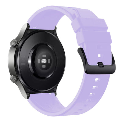 Silicone Strap for Huawei Watch GT 2 / 3 / 4 / 2 Pro / 3 Pro / 4 Pro / GT 2e - Purple — Hurtel