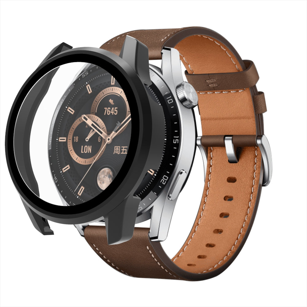 Glass protector for Huawei Watch GT3 42mm - black — Hurtel