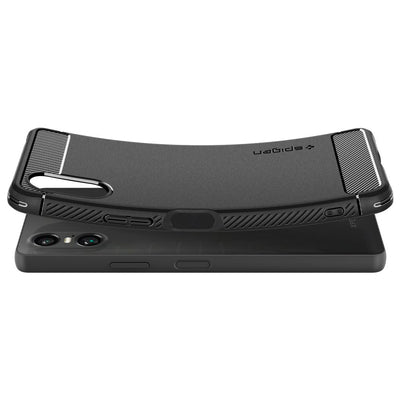 Spigen Rugged Armor Case for Sony Xperia 10 VI - Matte Black