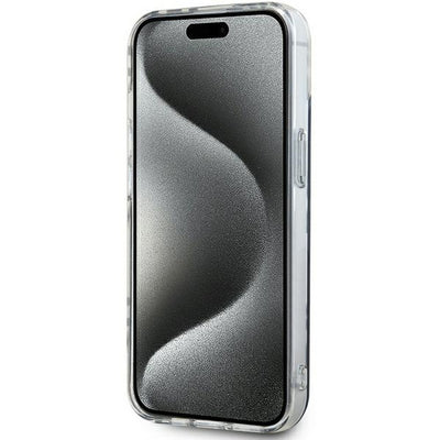 DKNY IML Checkered Mono Pattern case for iPhone 15 Plus / 14 Plus - black