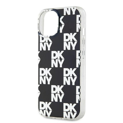 DKNY IML Checkered Mono Pattern case for iPhone 15 / 14 / 13 - black