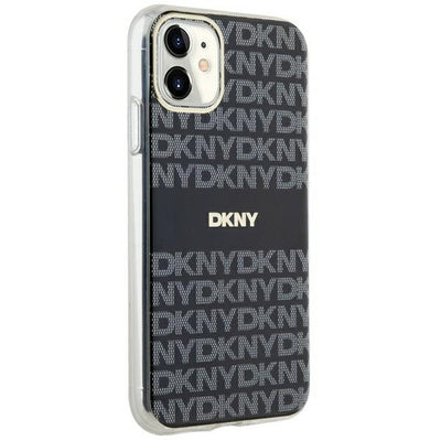 DKNY IML Mono &amp; Stripe MagSafe case for iPhone 11 / Xr - black