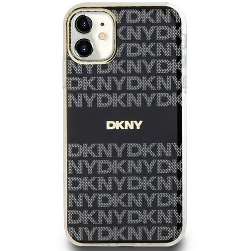 DKNY IML Mono &amp; Stripe MagSafe case for iPhone 11 / Xr - black
