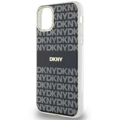 DKNY IML Mono &amp; Stripe MagSafe case for iPhone 11 / Xr - black