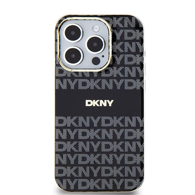 DKNY IML Mono &amp; Stripe MagSafe case for iPhone 13 Pro Max - black