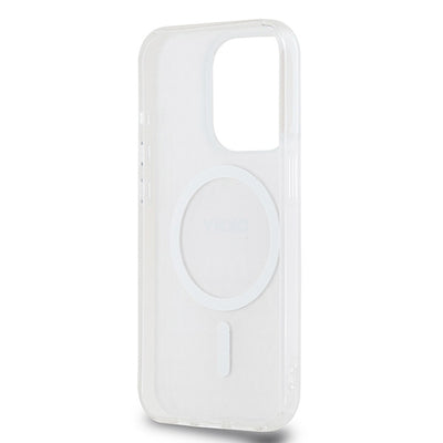 DKNY IML Mono &amp; Stripe MagSafe case for iPhone 13 Pro Max - pink