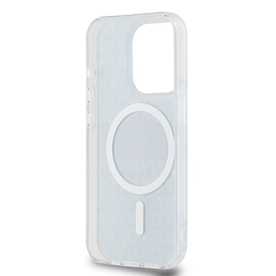 DKNY IML Mono &amp; Stripe MagSafe case for iPhone 15 Pro - black