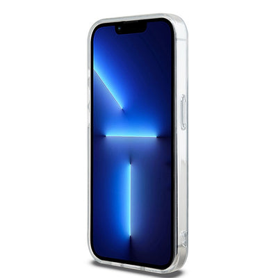 DKNY IML Mono &amp; Stripe MagSafe case for iPhone 15 Pro Max - black