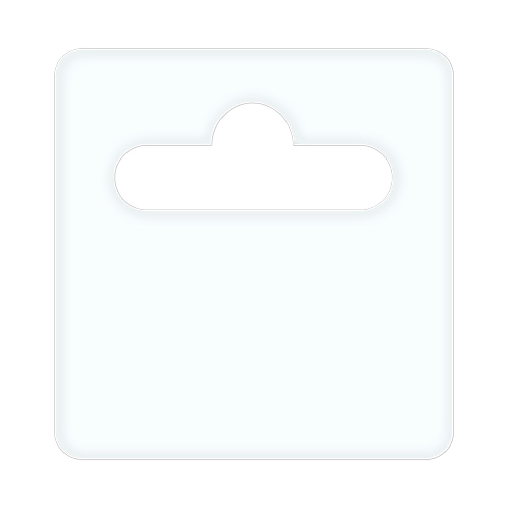 Euro pendant 50x50 mm premium with rubber glue 1000 pcs/roll (0.35 mm foil) — Hurtel