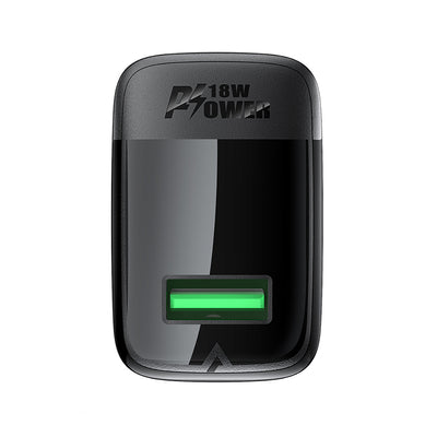 Acefast A90 Charger GaN USB-A QC 18W - Black