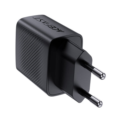 Acefast A78 Charger Network GaN USB-A / USB-C PD 20W - Black