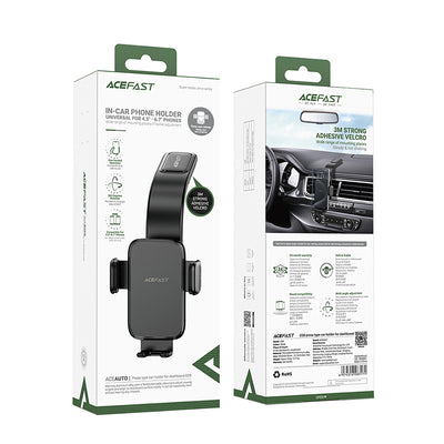 Acefast D28 Car Dashboard Holder with Flexible Arm for Phones 4.5-6.7" - Black