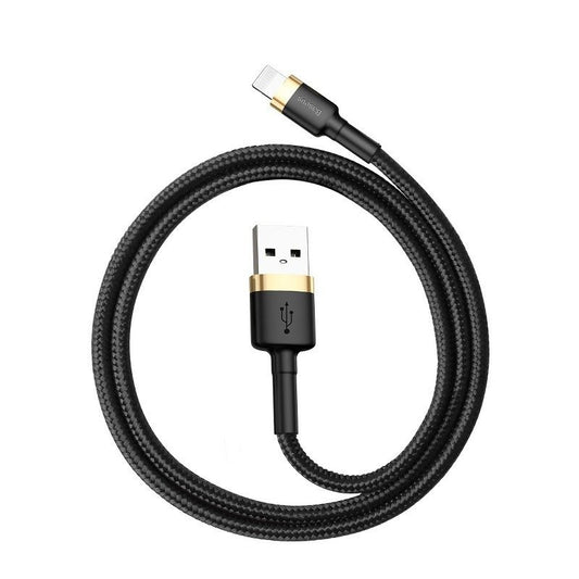 Baseus Cafule Cable USB Lightning 2.4A 1m (Gold+Black) - Product Image 1
