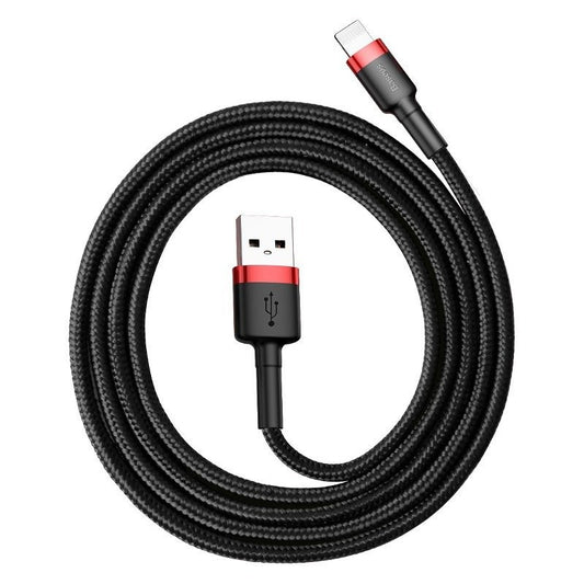 Baseus Cafule Cable USB Lightning 2A 3m (Black+Red) - Product Image 2