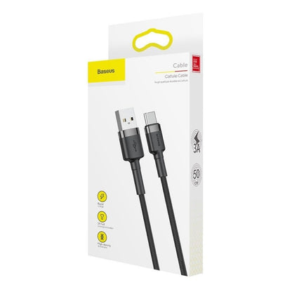 Baseus Cafule USB-C cable 2A 3m (Black+Gray) - Product Image 9