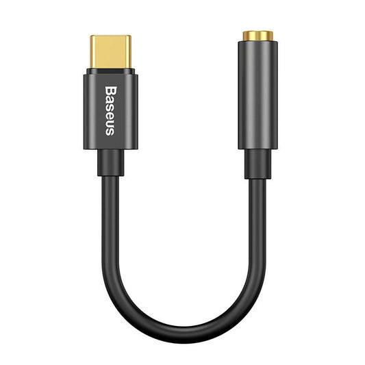 Baseus L54 Audio Adapter USB-C + mini jack 3,5mm (Black) - Product Image 2