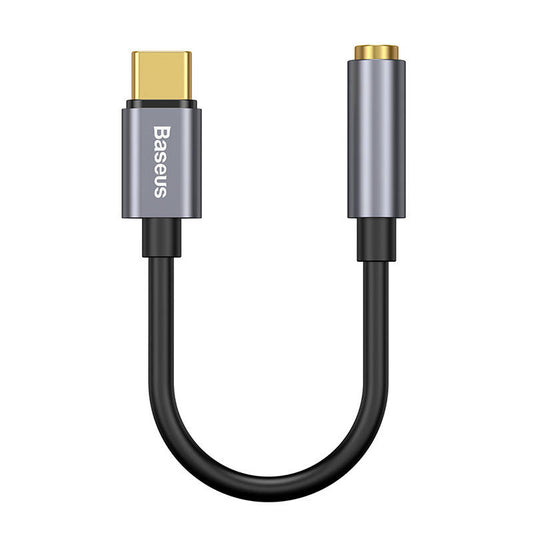 Baseus L54 Audio Adapter USB-C + mini jack 3,5mm (Black+Gray) - Product Image 2