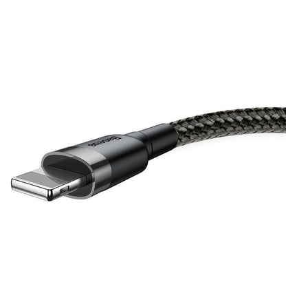 Baseus Cafule USB Lightning Cable 2A 3m (Black+Gray) - Product Image 4