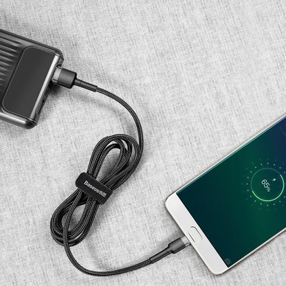 Baseus Cafule Cable USB For Micro 2A 3m Gray+Black - Product Image 10