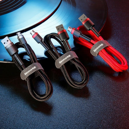Baseus Cafule Cable USB For Micro 2A 3m Gray+Black - Product Image 13