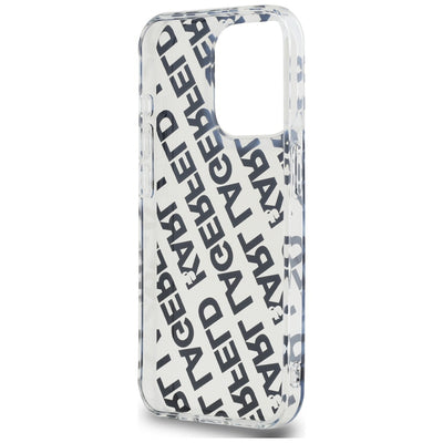 Karl Lagerfeld IML Fullover Logo case for iPhone 15 Pro - gold