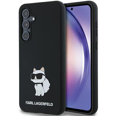 Karl Lagerfeld Silicone Choupette case for Samsung Galaxy A35 - black