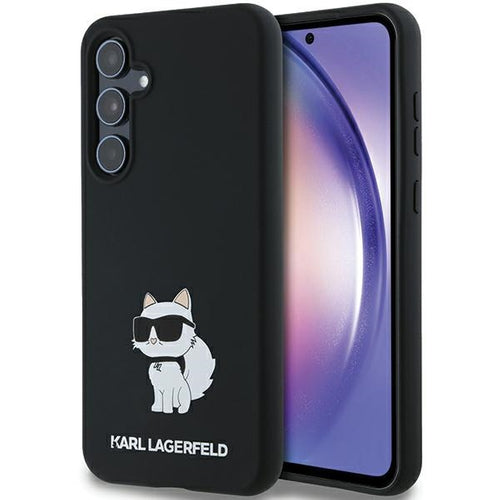 Karl Lagerfeld Silicone Choupette case for Samsung Galaxy A35 - black