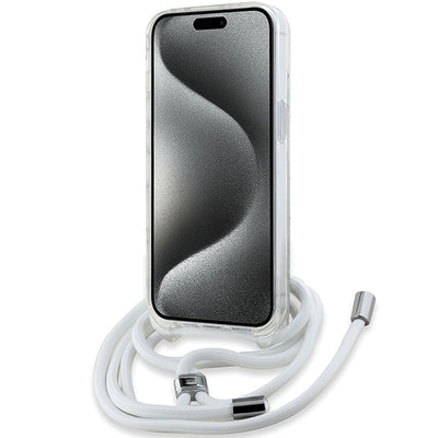 Karl Lagerfeld IML Choupette Head&amp;Cord MagSafe case for iPhone 15 / 14 / 13 - transparent