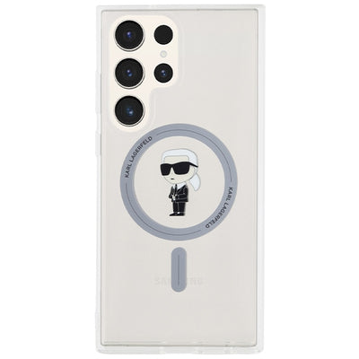 Karl Lagerfeld IML Ikonik MagSafe case for Samsung Galaxy S24 Ultra - transparent