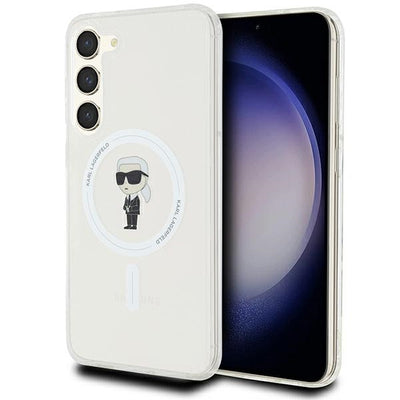 Karl Lagerfeld IML Ikonik MagSafe case for Samsung Galaxy S24+ - transparent