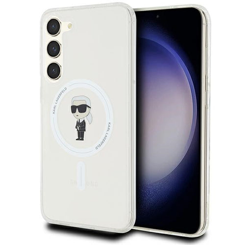 Karl Lagerfeld IML Ikonik MagSafe case for Samsung Galaxy S24+ - transparent